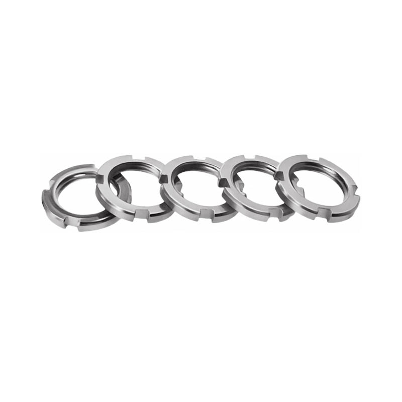 Locking Slotted Thin Nut For Steam Valve