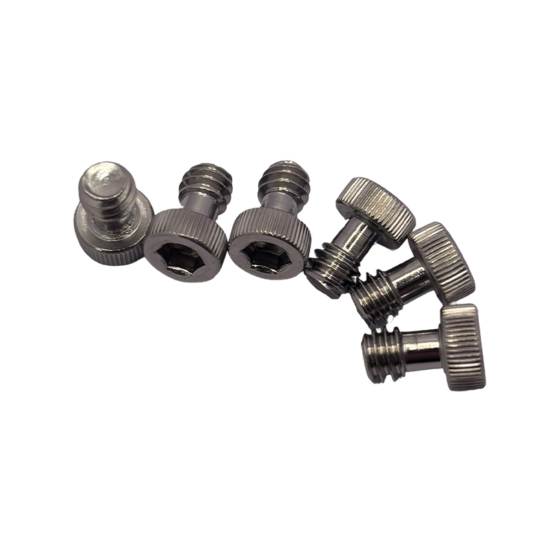 Imperial Standard Internal Hex Socket Head Cap Screws With Knurled Steps (Shoulder Screws)